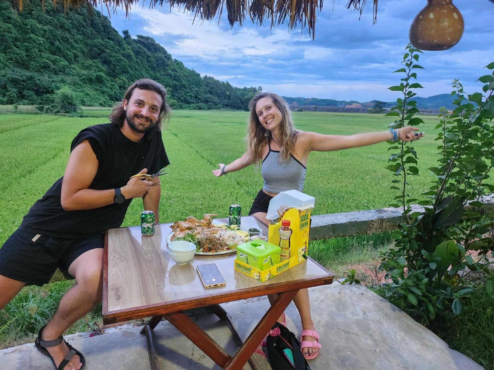 Phong Nha Rice Field Homestay Exterior foto